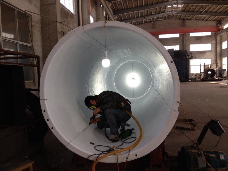内衬聚四氟乙烯（PTFE）大型设备